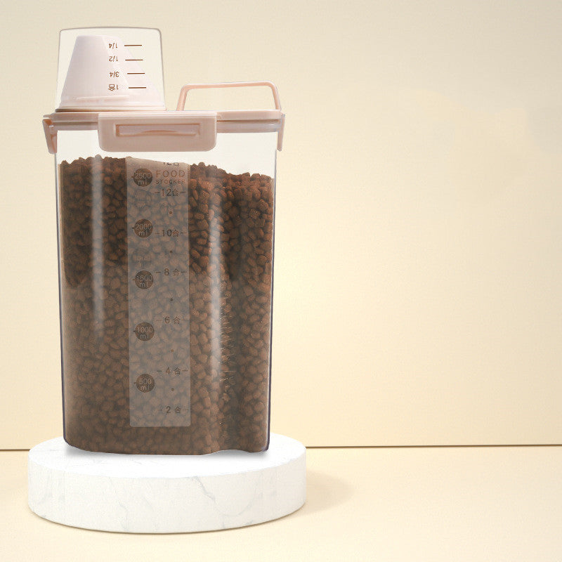 Air-tight dog food container by Puppies&amp;Co™